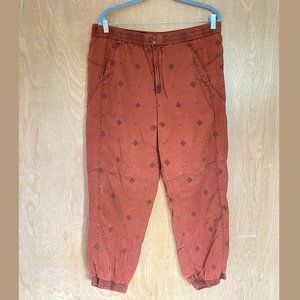 Anthropologie Rowan Embroidered Joggers